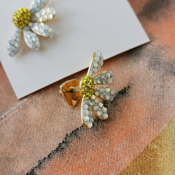 Kate Spade - Dazzling Daisy - Gold Statement Stud Earrings - Picture 3 of 3